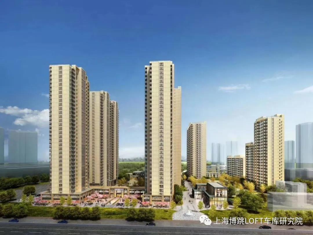 昌江采用了LOFT车库武汉当代集团春风十里项目现已结构封顶！